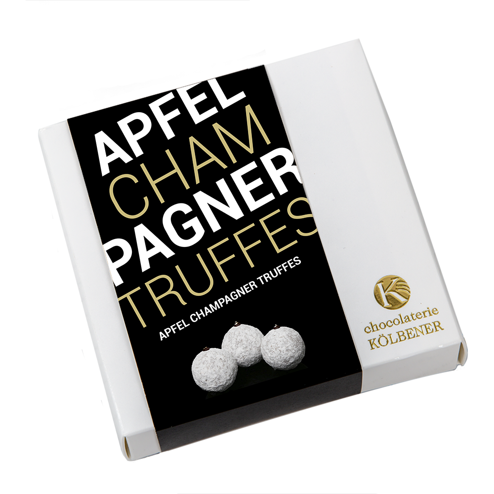 Apfel-Champagner-Truffes