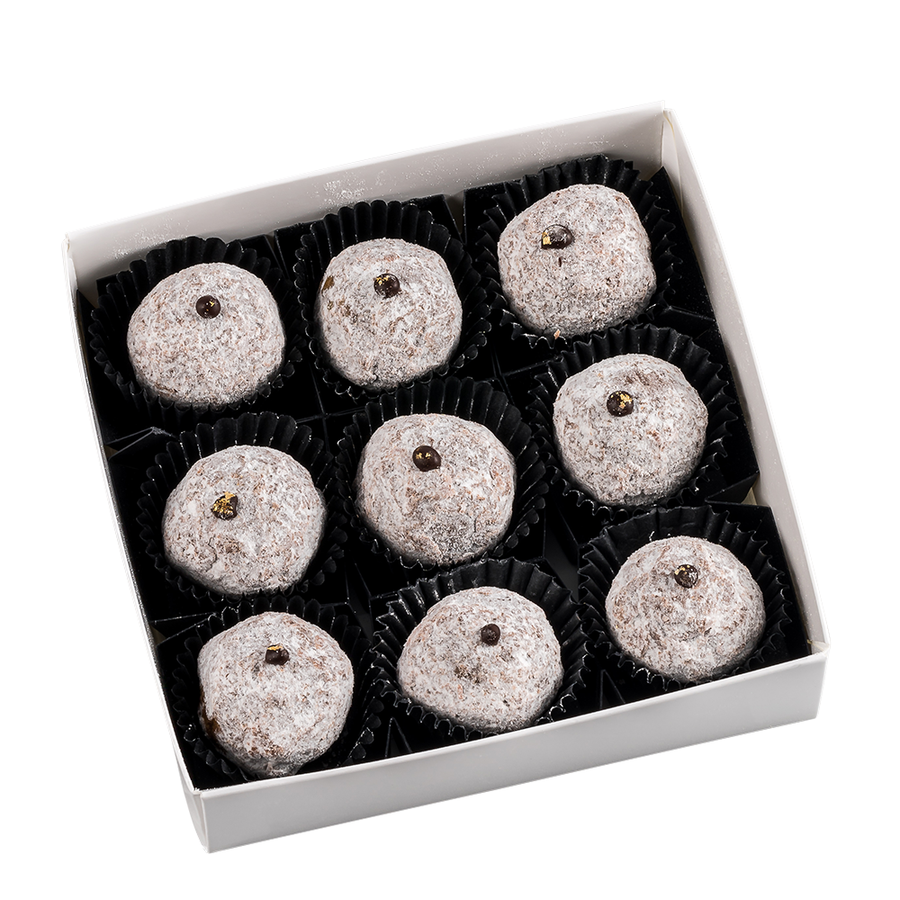 Apfel-Champagner-Truffes